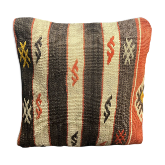 Coussin en laine vintage authentique