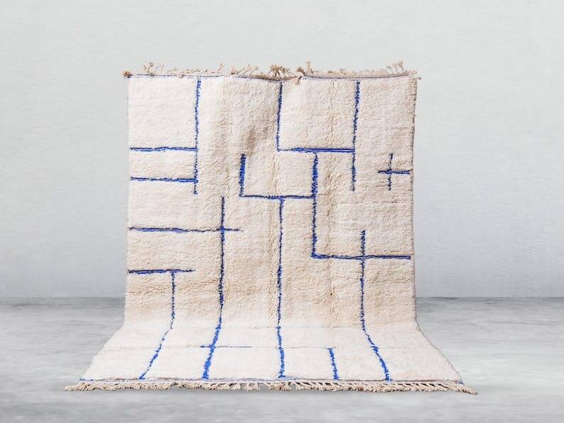 Handmade Berber rug size 2/3 m