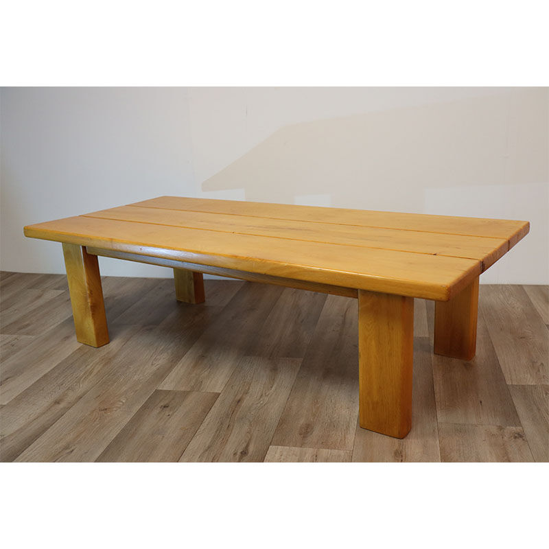 Vintage pine coffee table 1980