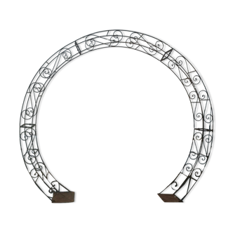 Wrought iron arch
