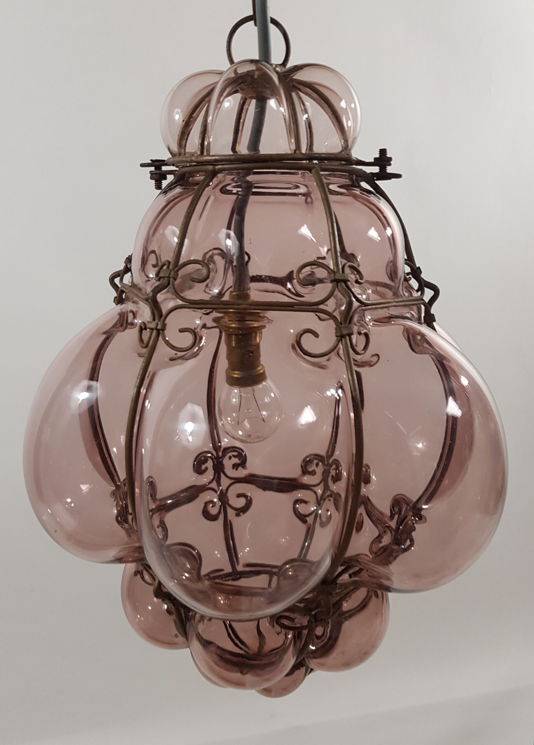 Lantern Murano Violette 60s