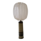 Mid-century modern ceramic table lamp in earthy tones Rörstrand Olle Alberius Sweden