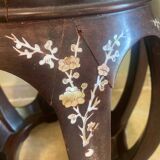 Pearl inlay stool