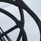 Black rattan sofa