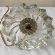 Pied de lampe en verre