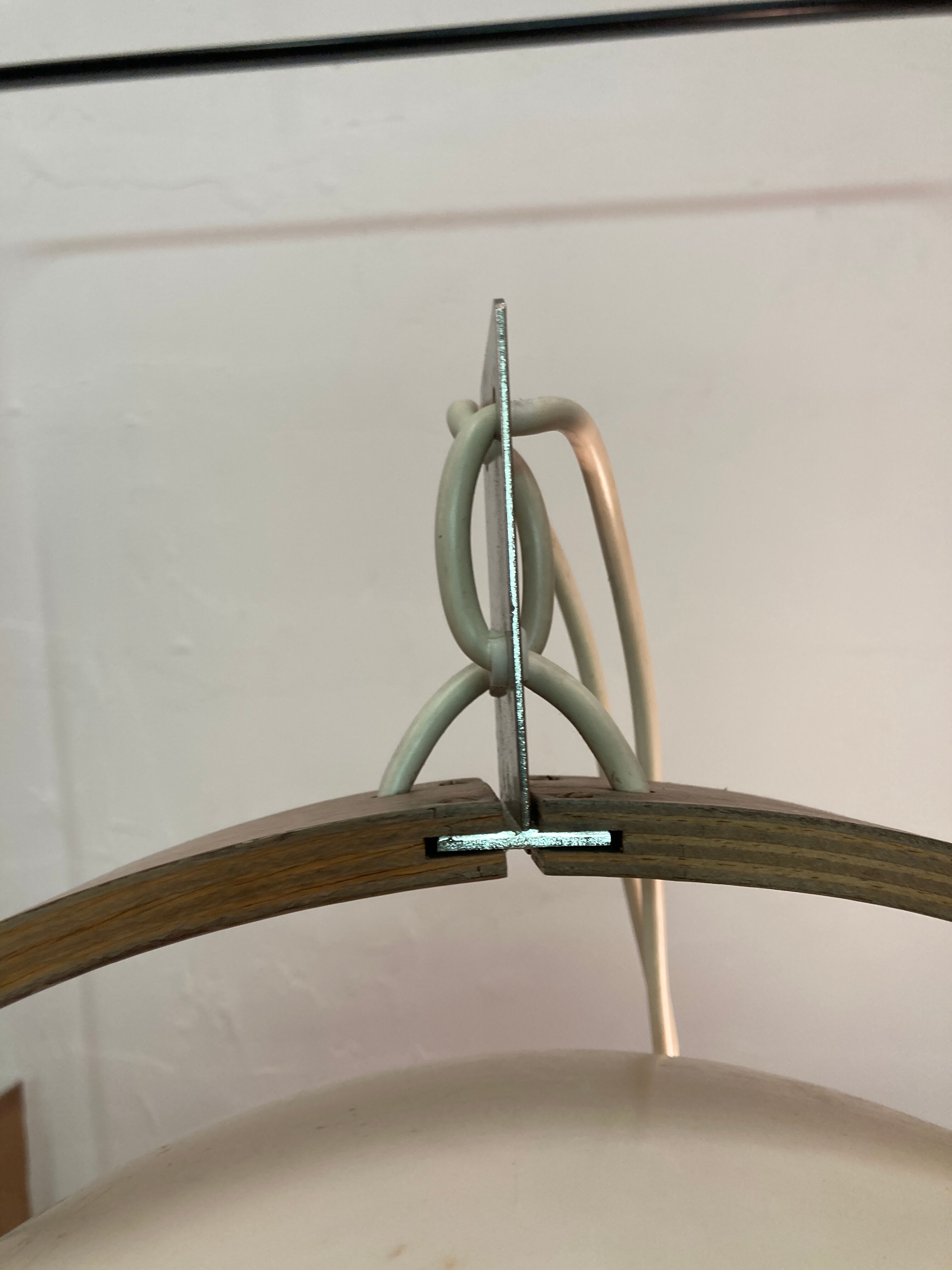 Large space age round globe sphere by Temde, Switzerland 1970s