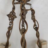 Napoleon III chandelier with 6 arms of light