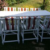 Garden lounge, dining room, hugonet, 70'