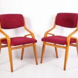 Set de 2 chaises d'appoint par Ludvik Volak, 1970s