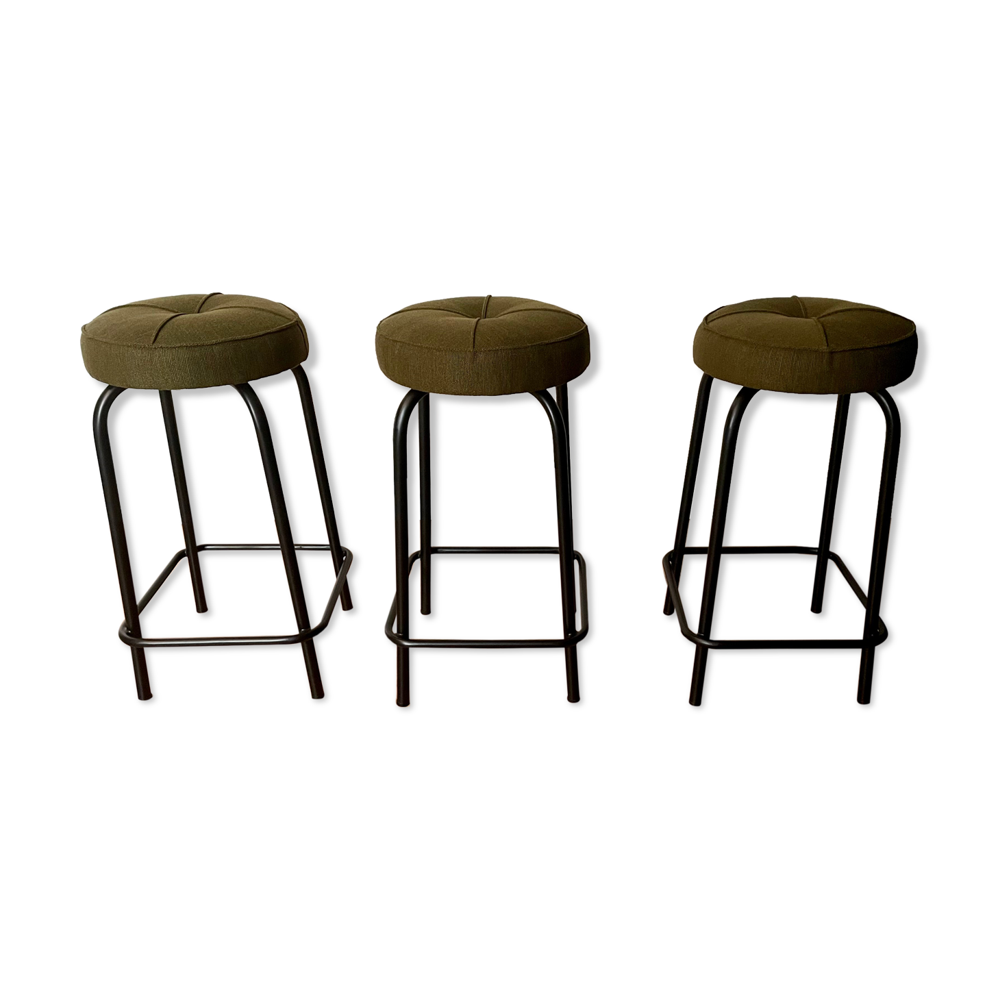 Restored high stools