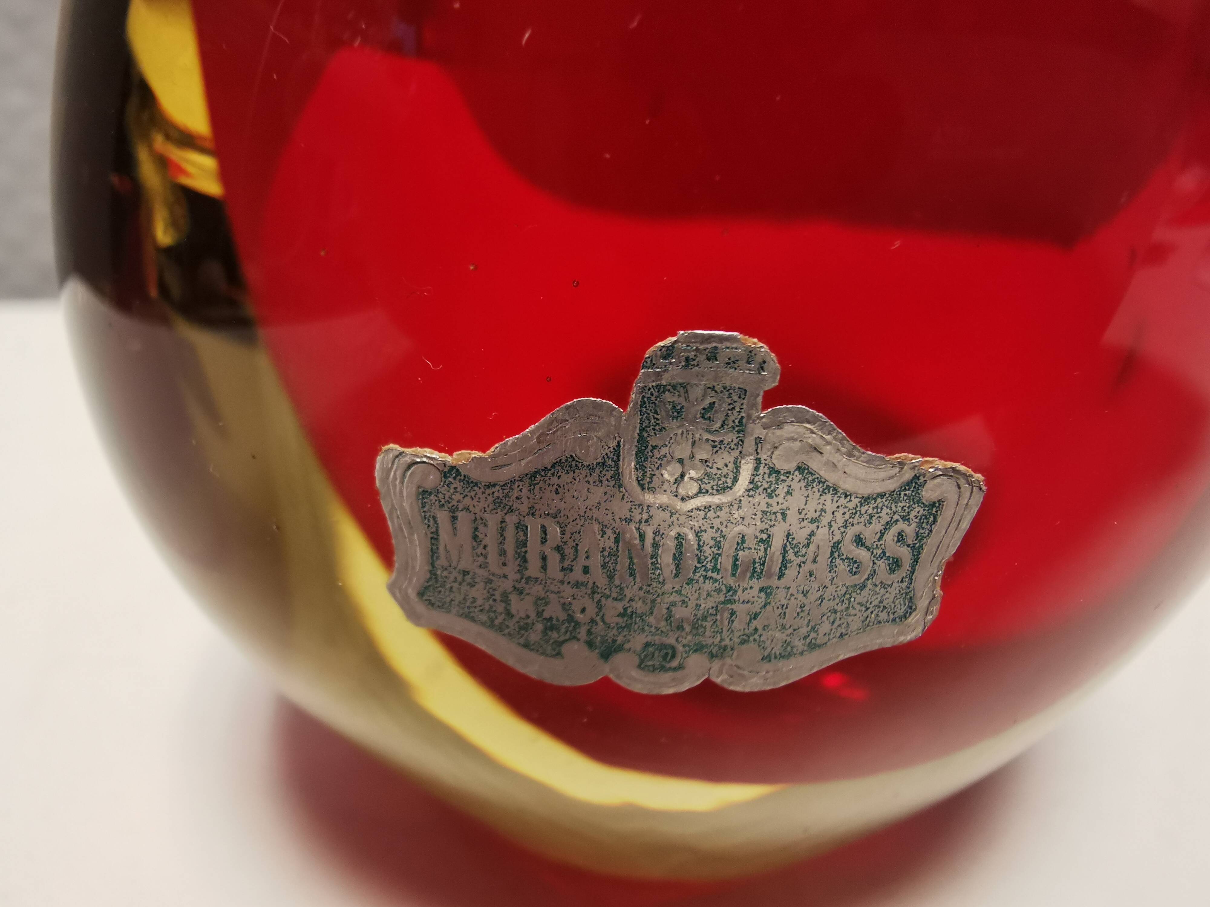 Murano vase by Flavio Poli 1950s.