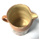Pot right Jaspe earth varnished pitcher Savoyard popular art