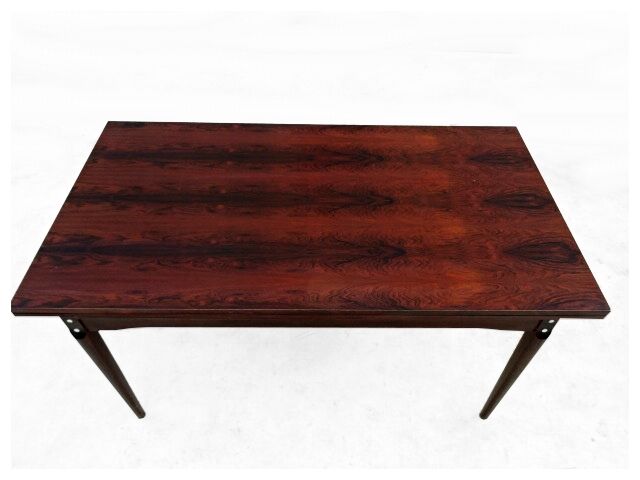 Table extensible palissandre vintage scandinave 1960