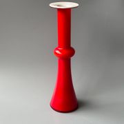 Vase verre soufflé Kastrup Holmegaard, Danemark,1960