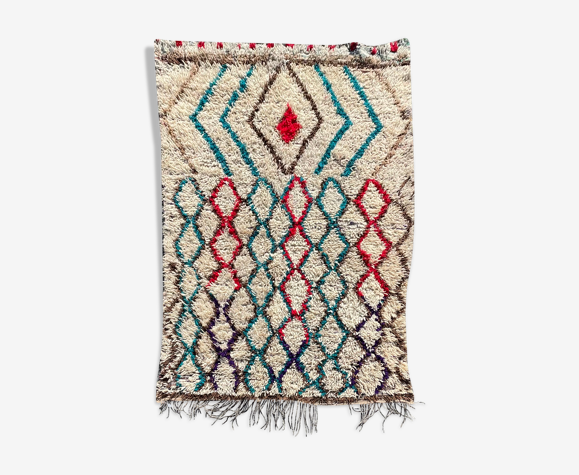 Tapis berbere azilal vintage 170x2555 cm