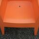 Fauteuil toy orange driade Philippe Starck 1999