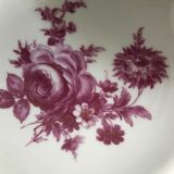 7 porcelain plates from limoges, bernardaud