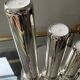 Series 4 HRW Fink Germany candlesticks from the 70s in silver metal
