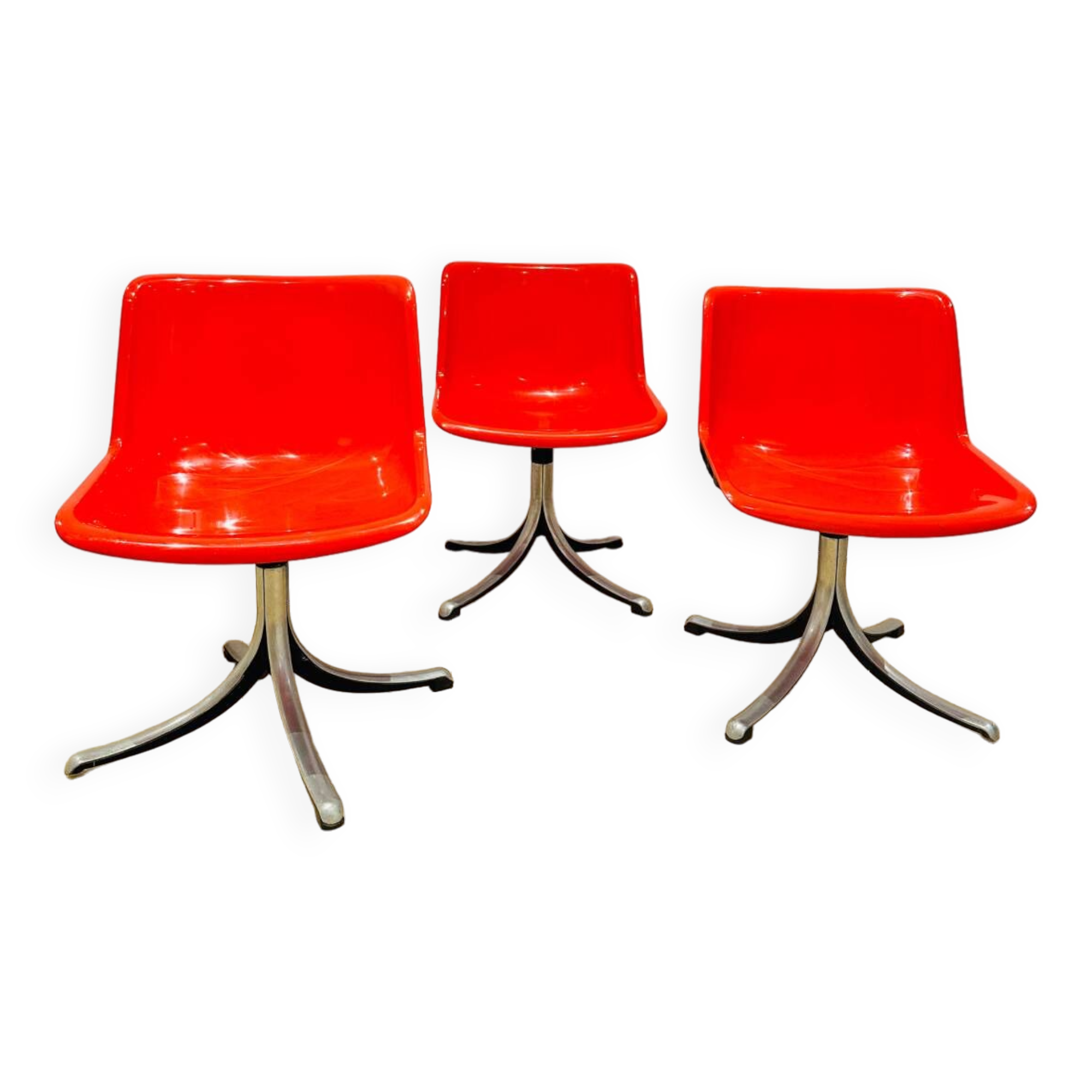 Modus Tecno office chairs by Osvaldo Borsani