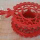 Enamelled cast iron flat heater