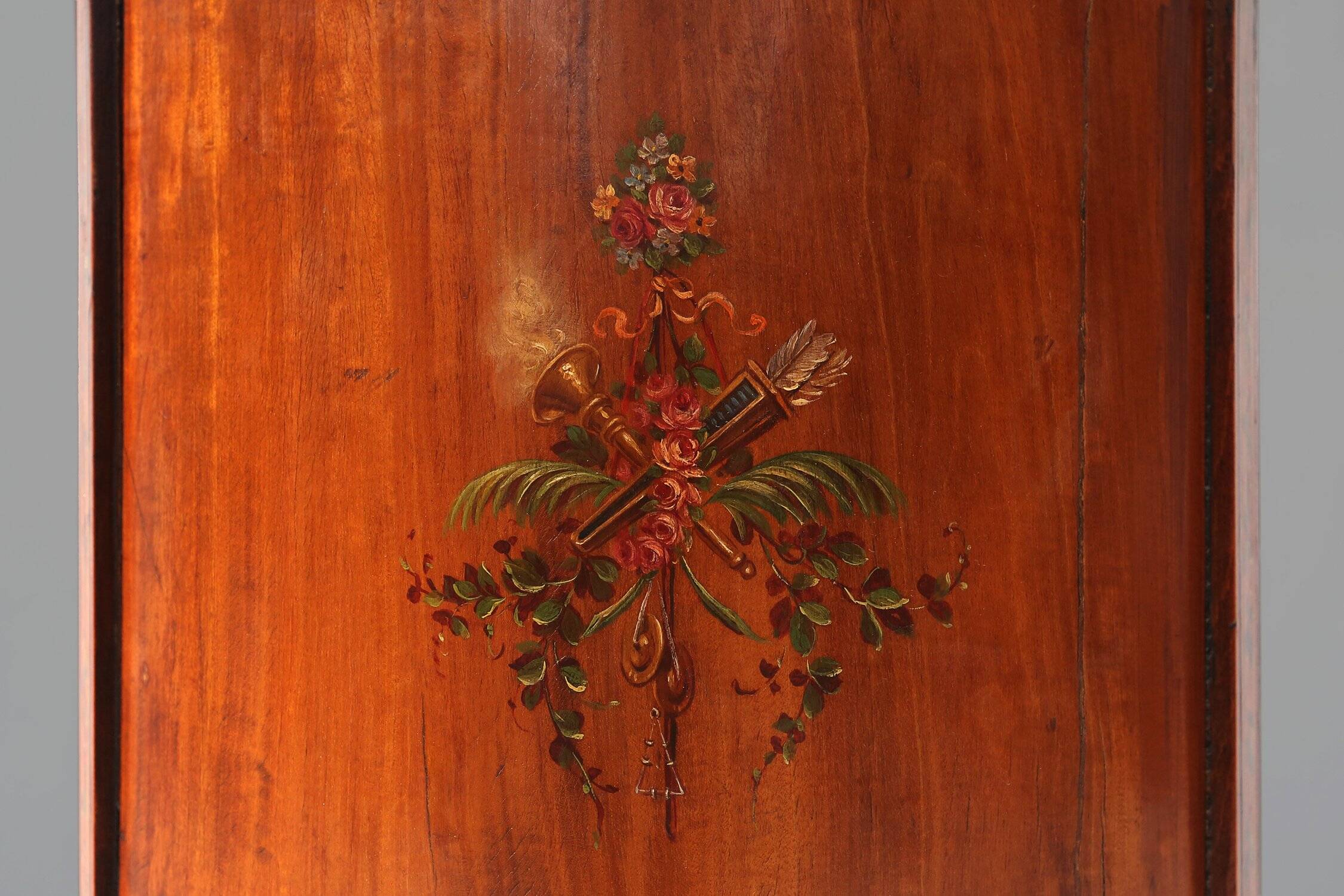 Romantic Victorian Painted Planter on Stand, United Kingdom, 19th Century