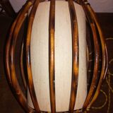Lamp to be placed in rattan
