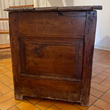 17th-century solid oak chest