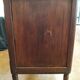 Jumping chest of drawers with 3 drawers in solid walnut, Restoration style.