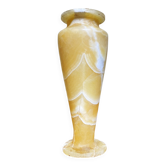 Vase égyptien en albâtre Art Déco