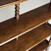 Bobbin bookcase / French antique bookshelf