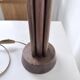 1940s Art Deco oak desk lamp