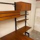 Vintage Scandinavian Teak wall unit by Poul Cadovius for royal system, 1950s