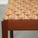 Ensemble de 6 chaises de salle à manger au design Art Déco uniques avec un dossier en osier.