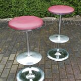 Paire de tabourets de bar, 1980s