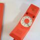 Vintage orange phone
