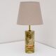 Mid-century modern Italian brass table lamp, 1970s