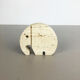 Travertine marble elephant figure by Fratelli Mannelli, Italy, 1970s
