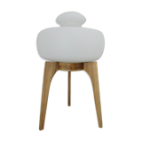 1970s Oak ULUV Floor Lamp, Czechoslovakia