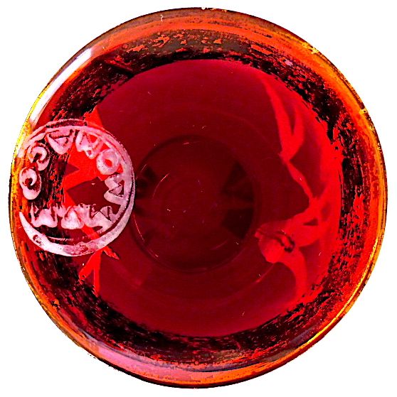 Suite of twelve glasses of vodka or sake in Monte Carlo crystal