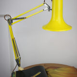 Yellow Adjustable Achitect Table Lamp by Sijaj, 1970s