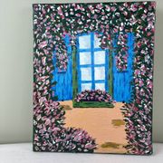 Colored oil painting