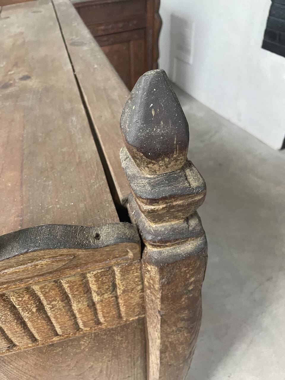 Auvergne brutalist folk art furniture 1890