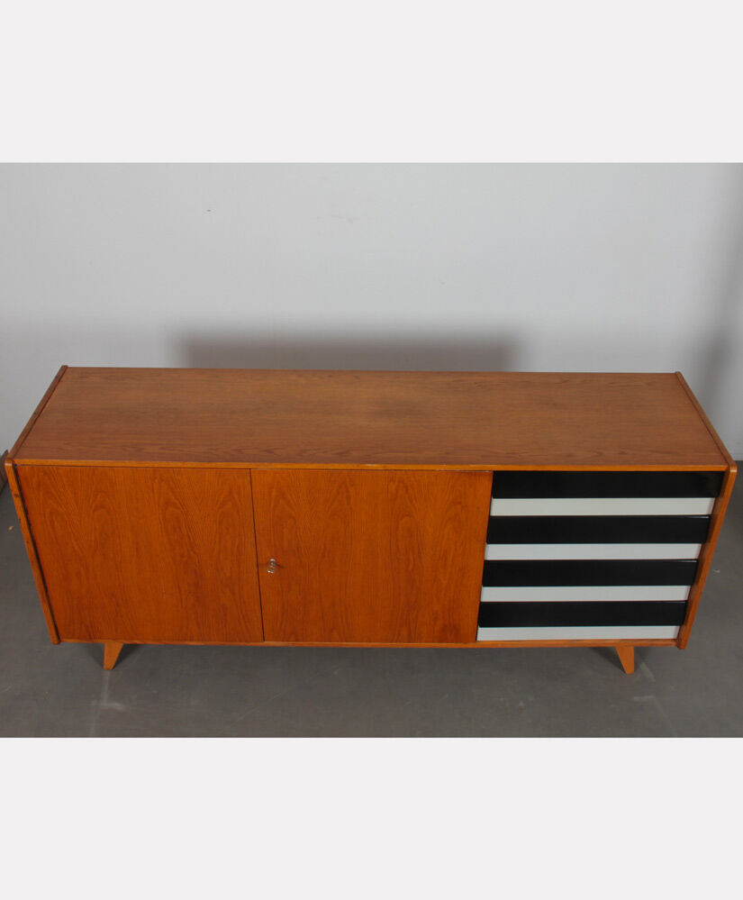 Oak enfilade by Jiri Jiroutek, model U-460, 1960