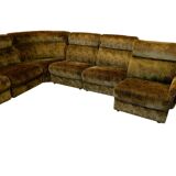 Vintage modular corner sofa, 1970s