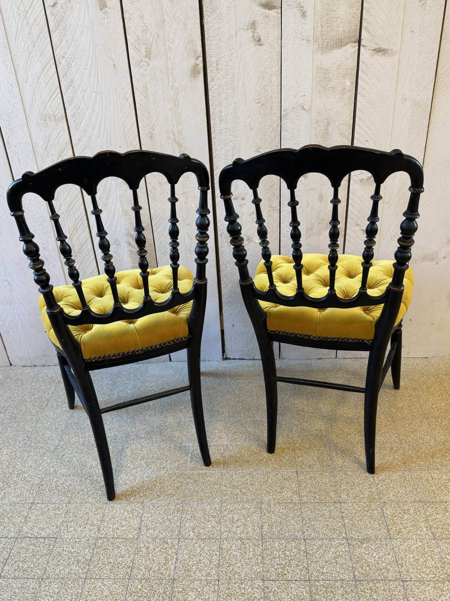 Paire de chaises Napoléon III