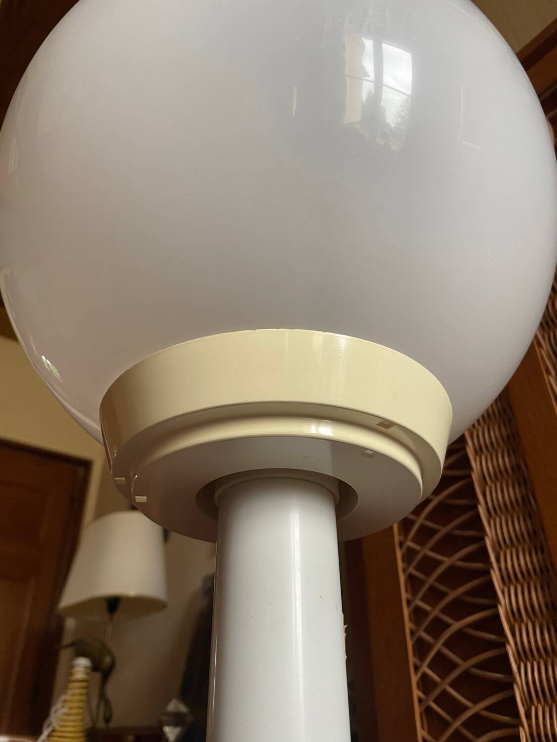 Acrilico PMMA floor lamp 1970