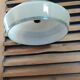 Original Art Deco globe hanging in chrome-speaking glass vintage vintage 1950s