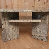 Marble coffee table