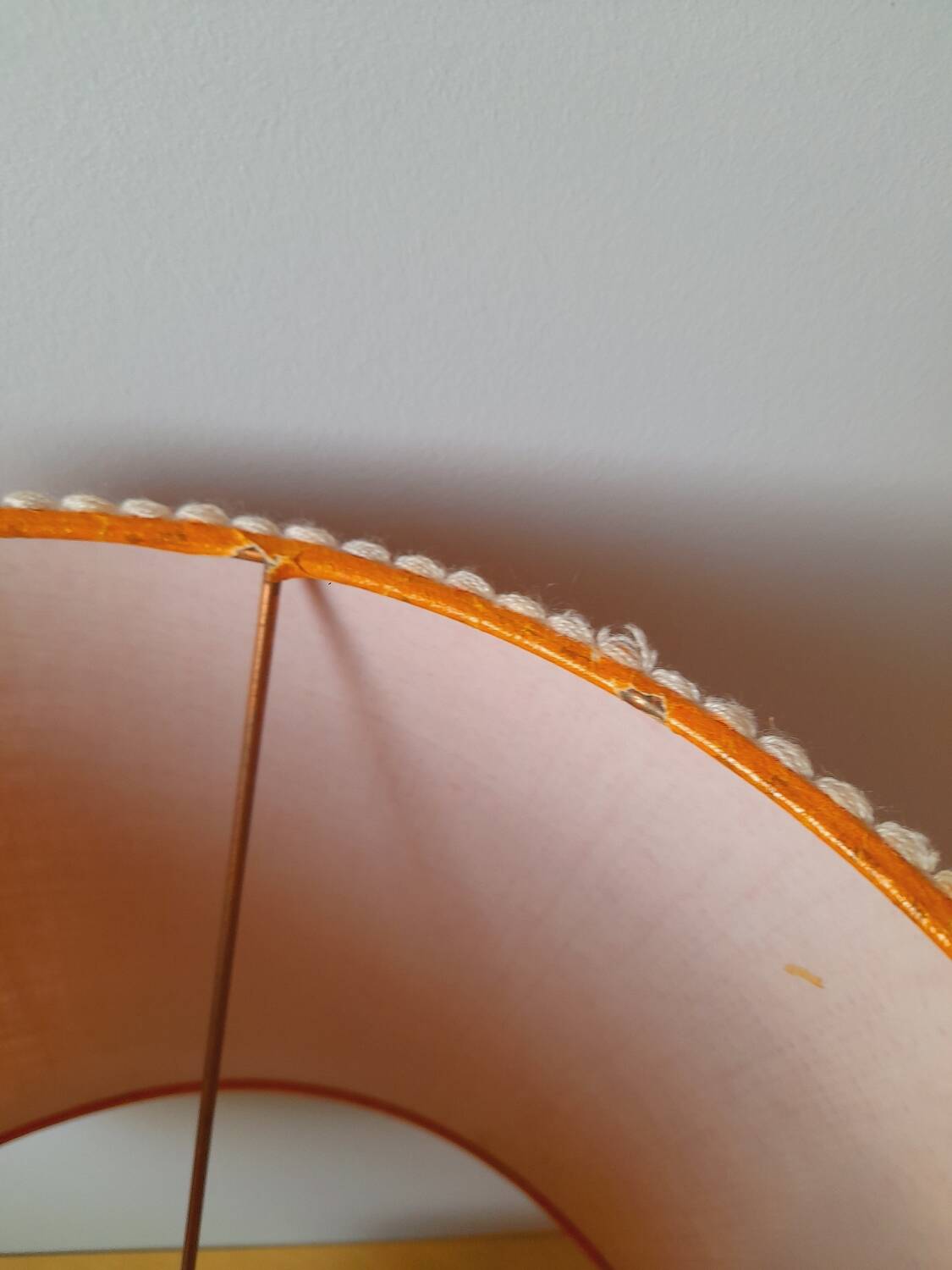 Lampe en céramique émaillée 60s