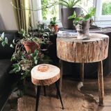 Solid wood block